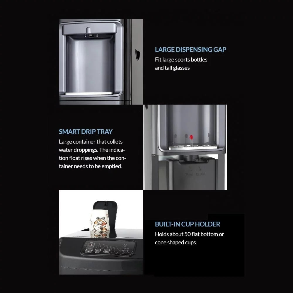 Bottleless Hot & Cold Water Cooler with Reverse Osmosis Filtration I843351