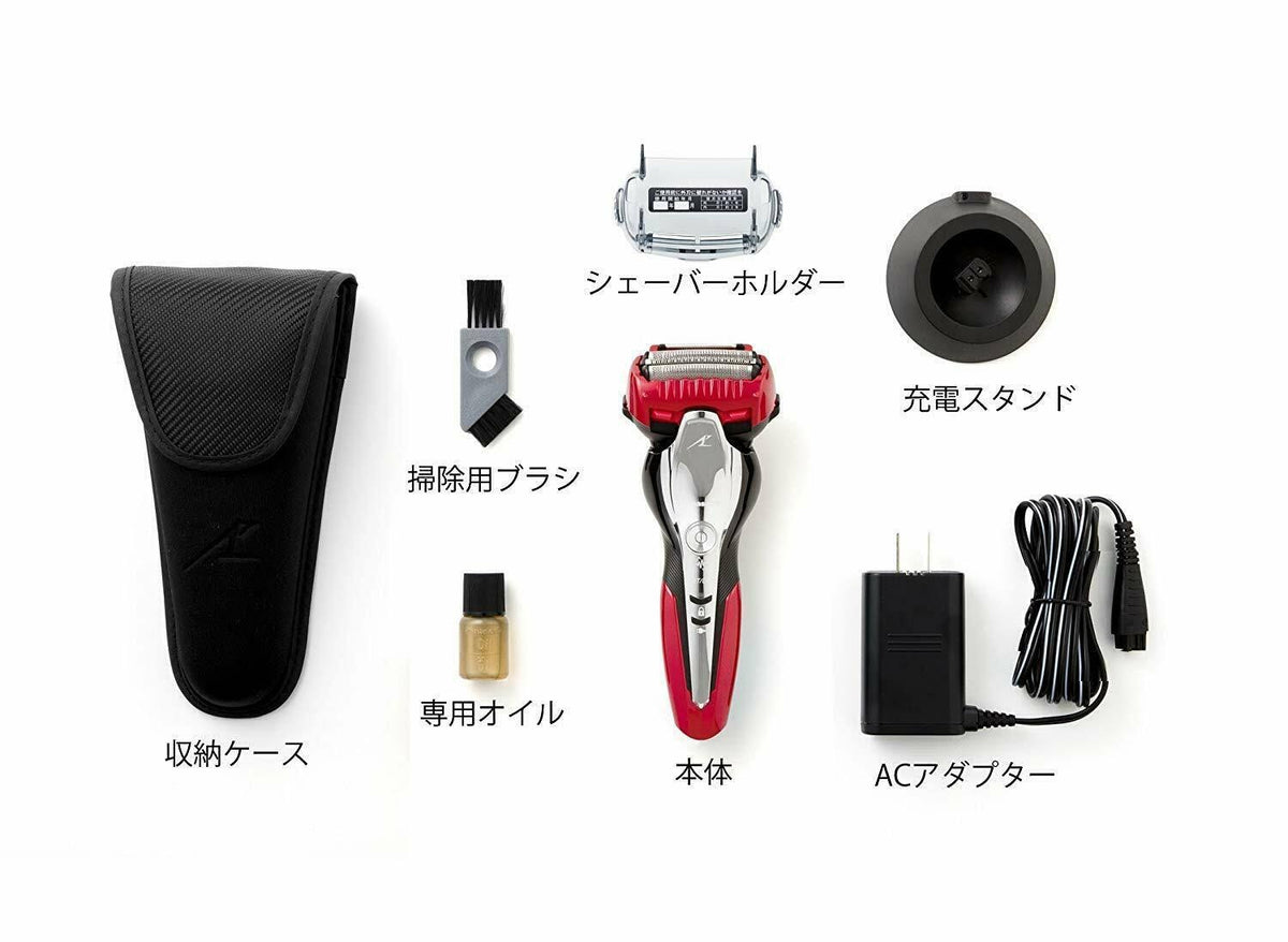 Red 3-Bladed Men's Shaver E794441