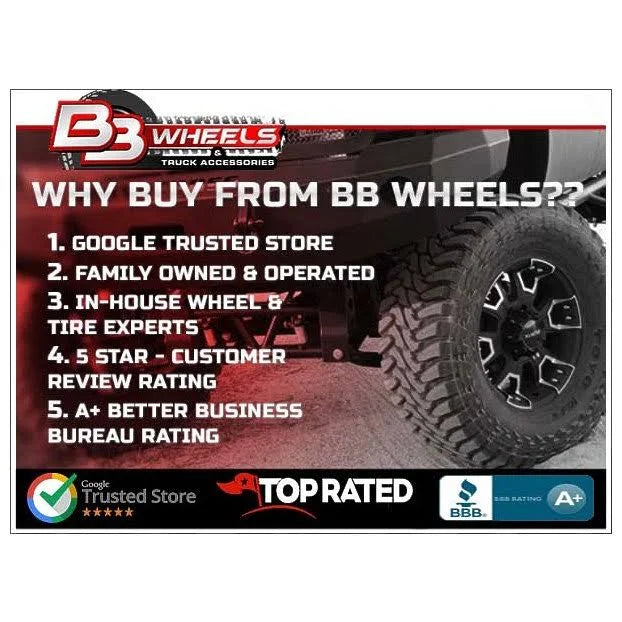 22x22 Matte Graphite Wheel H1349