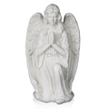 White Kneeling Praying Angel Statue Q36086