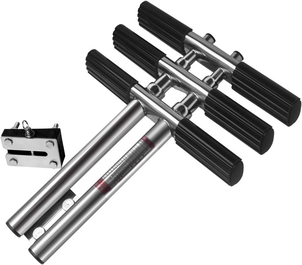 Dual Vertical Telescoping 3 Step Stainless Steel Boat Ladder L3991