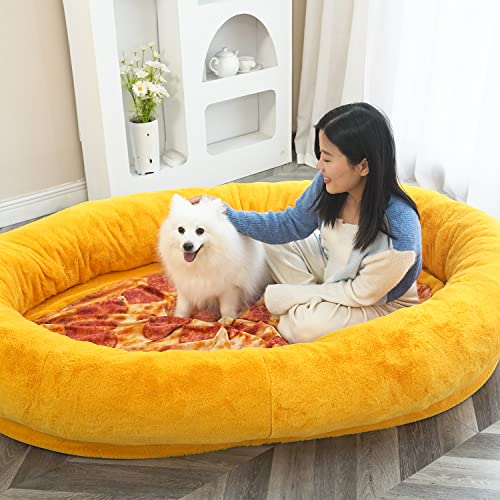 XXXXXXL Dog Bed with Matching Blanket D2985