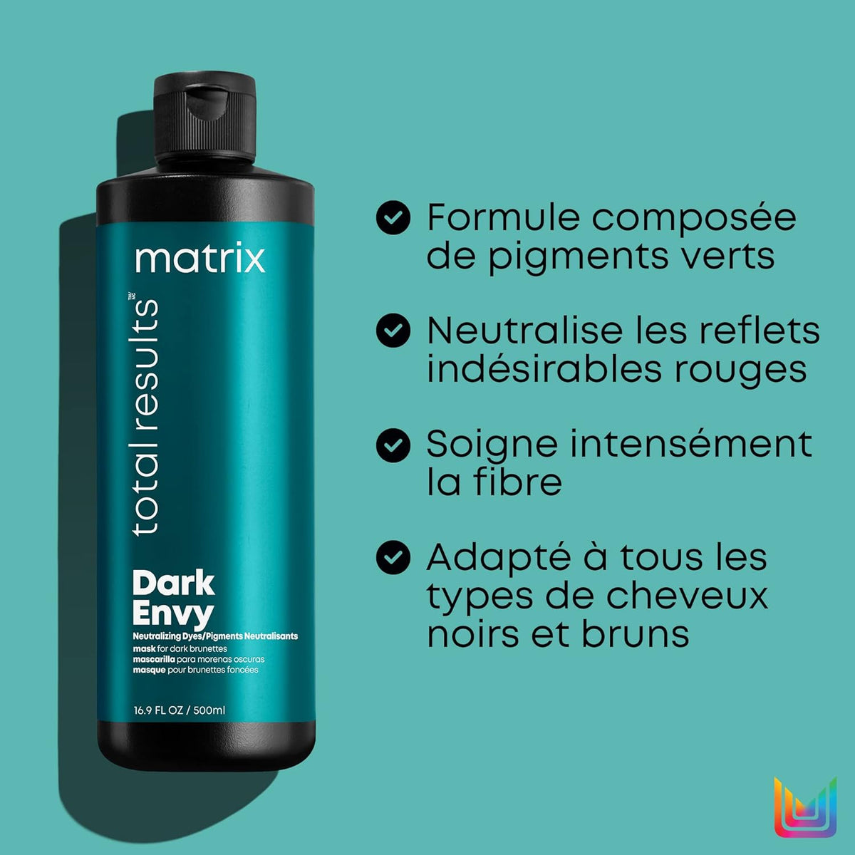 Dark Envy Red Neutralization Toning Hair Mask, 16.9 Fl. Oz. B8185