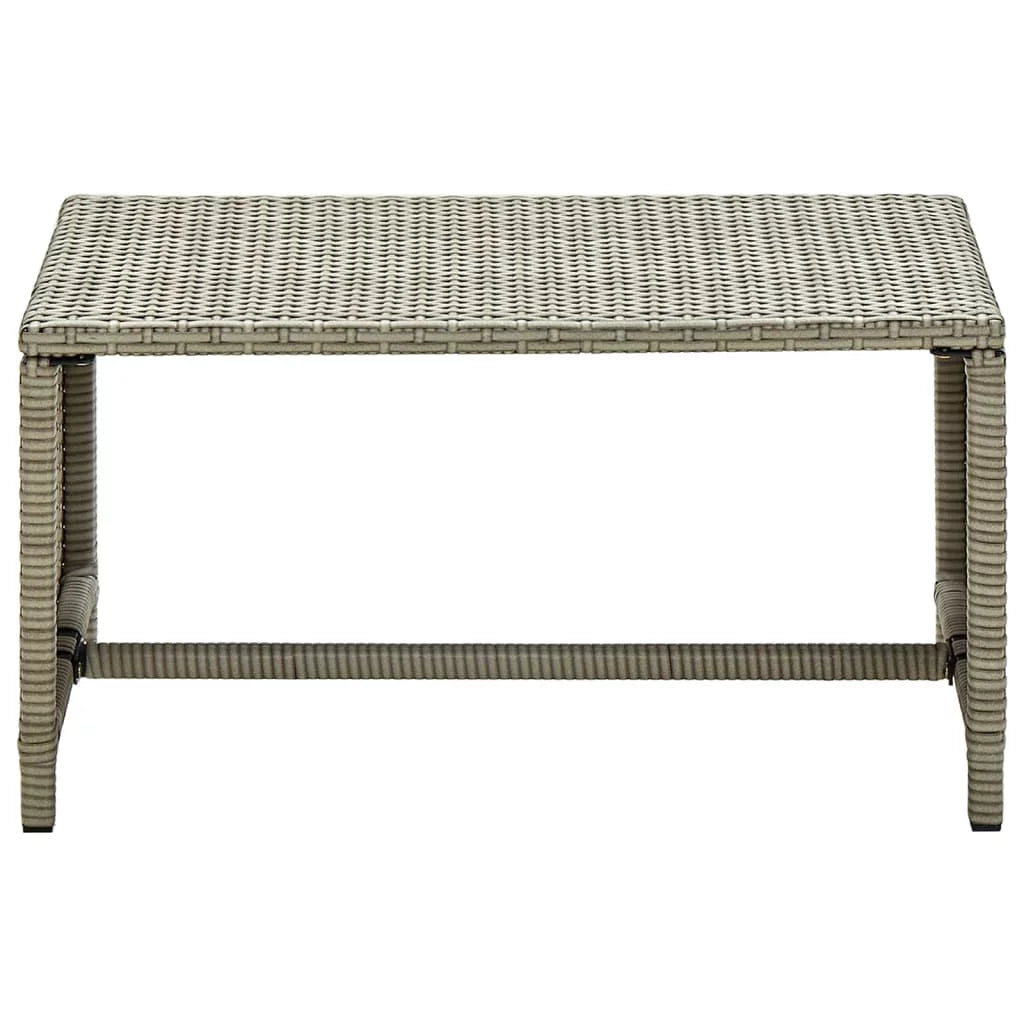 Beige Poly Rattan Coffee Table X2669