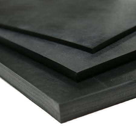 Black Nitrile Sheet 1/8 x 22 x 3 ft W x 18 ft L C354706