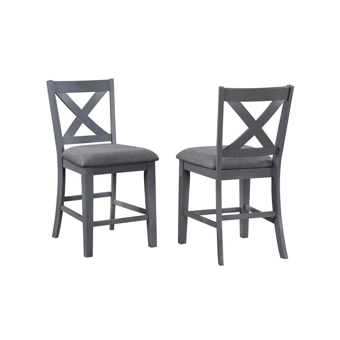 X-Back Pub Chairs Set of 2 C67197