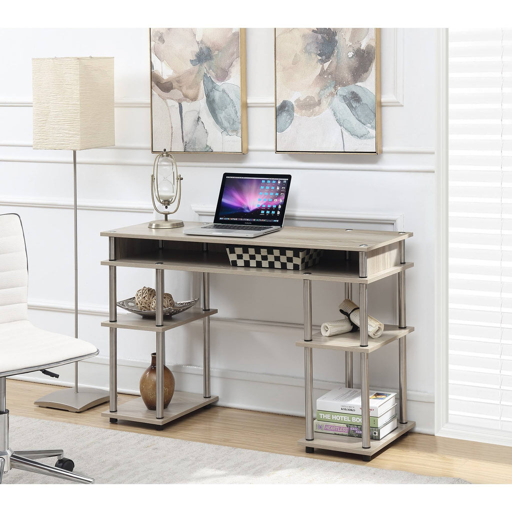 Ice White Student Desk E7721