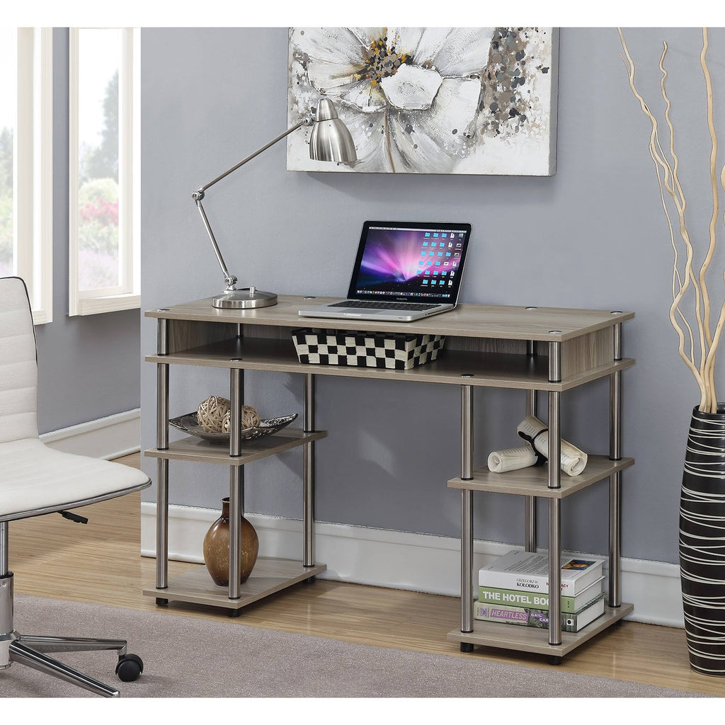 Ice White Student Desk E7721