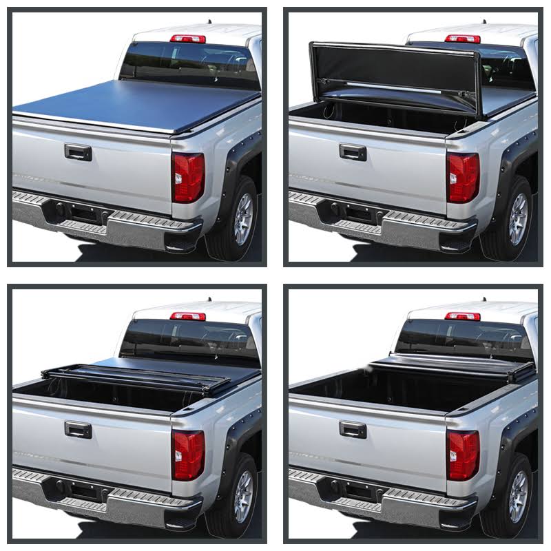 Tri-Fold Tonneau Cover for Nissan Frontier King Cab G730