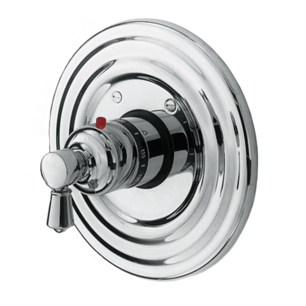 Stainless Steel Thermostatic Trim Plate with Handle L747