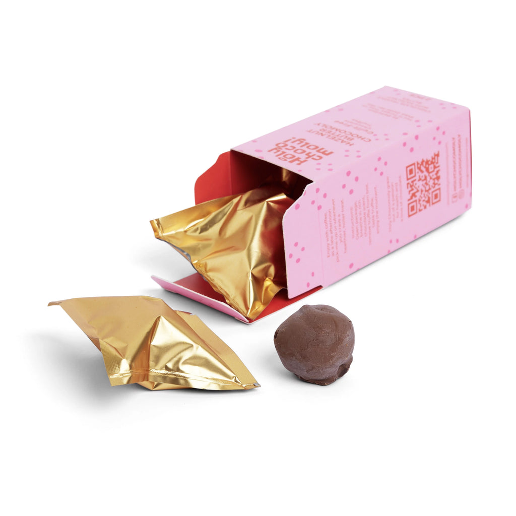 4 Pack Hazelnut Butter Chocolate Truffles Q160196