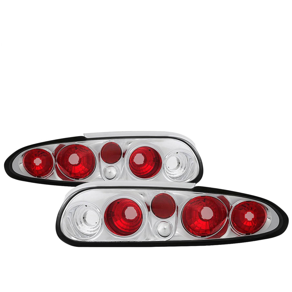 Euro Style Tail Lights Chrome I568