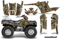Woodland Camo ATV Graphics Kit Sticker Decal V397