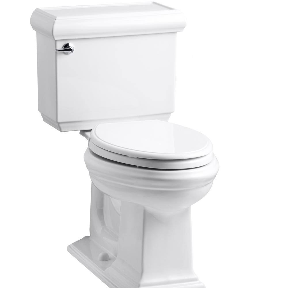 White 2-Piece 1.28 GPF Single Flush Elongated Toilet C906725