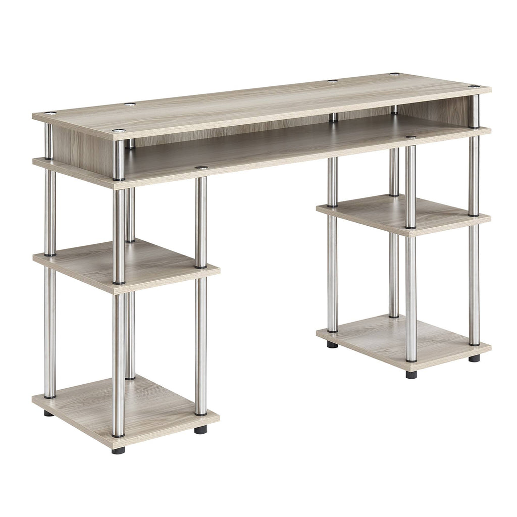 Ice White Student Desk E7721
