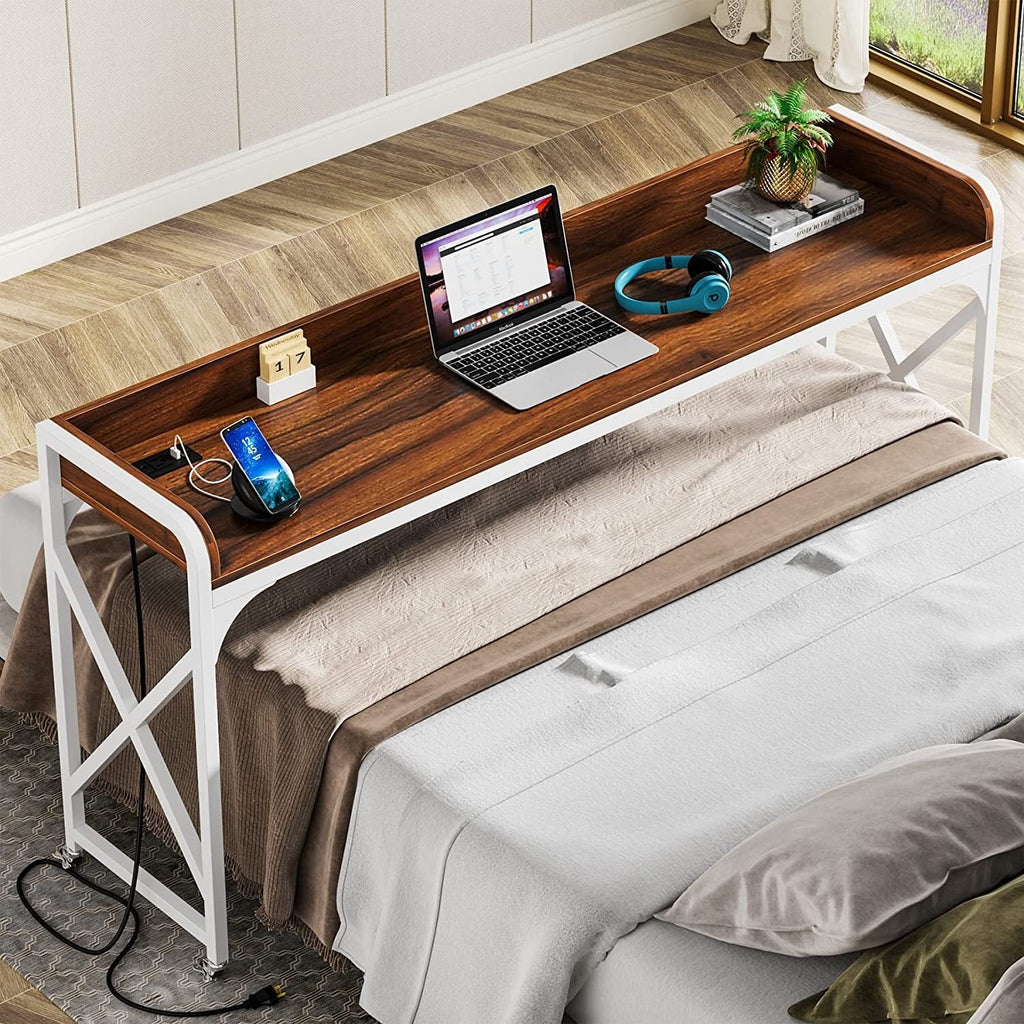 Over Bed Table with Wheels I368622