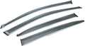 Smoke Tint Window Visor Sun Rain Guard Door Visor Pack of 2 P681