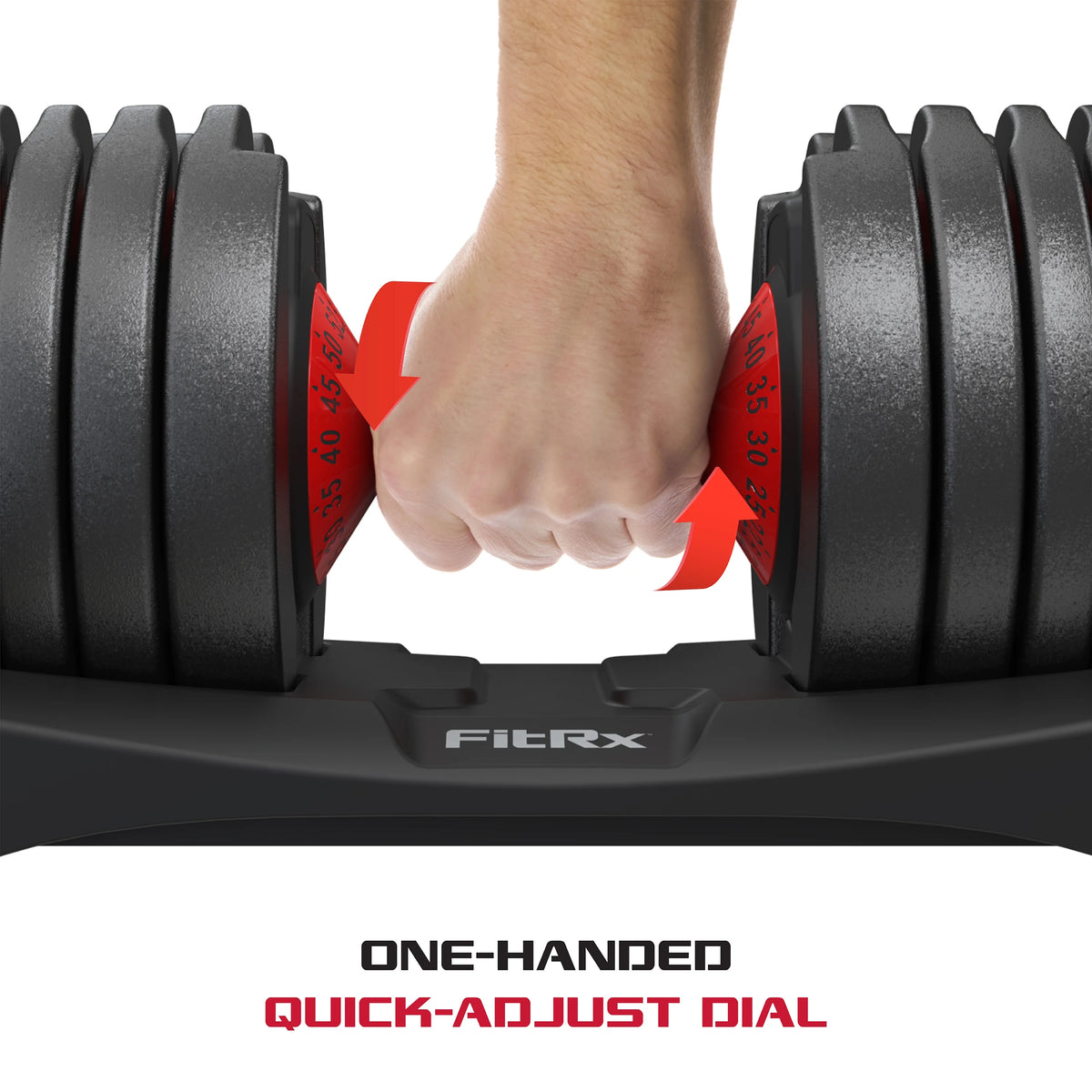 Adjustable Dumbbell 5-52.5 lbs Black O682