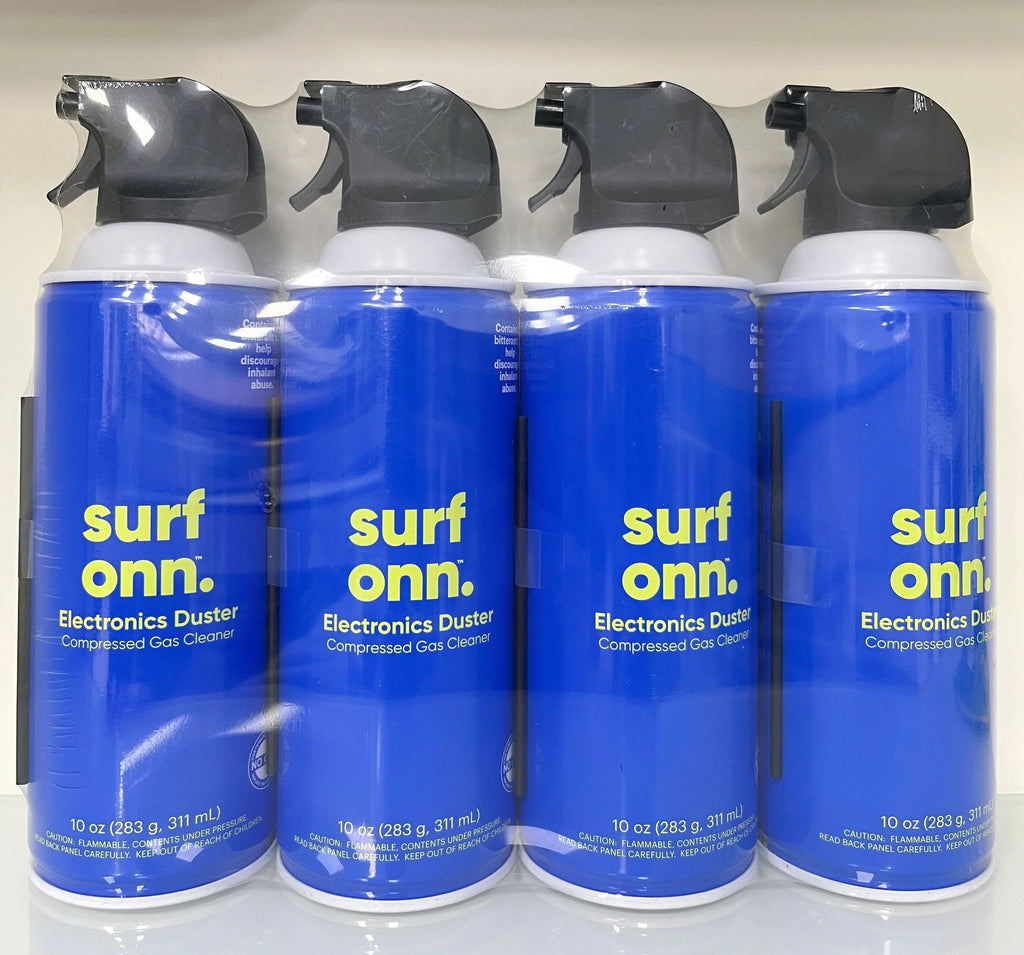 Compressed Gas Cleaner, 10 oz, 4-Pack V5097