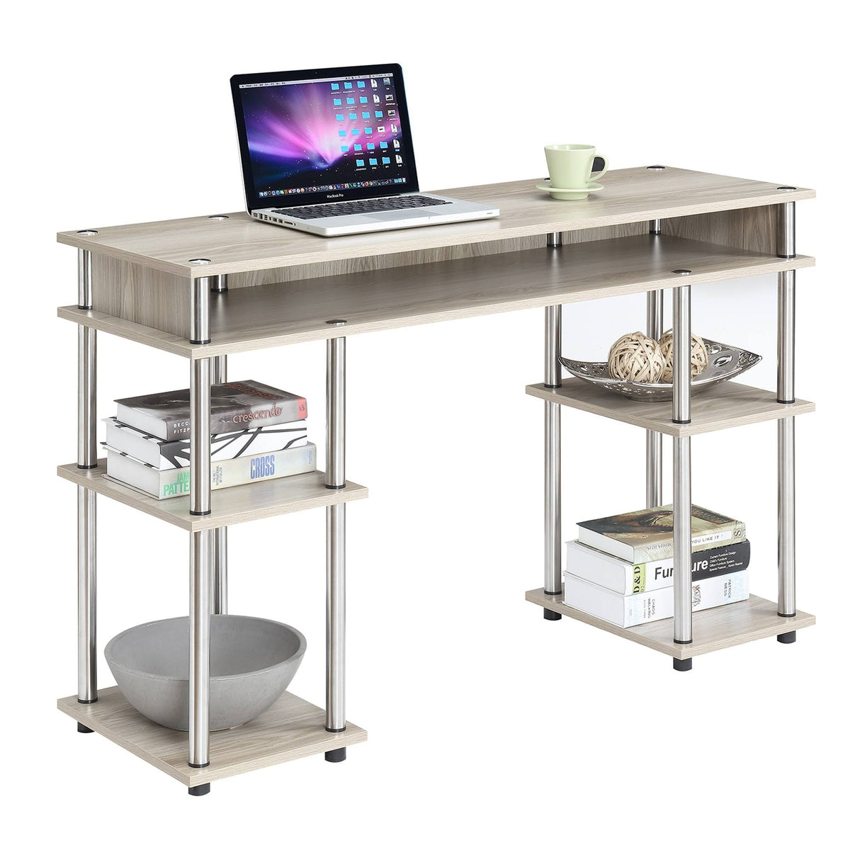 Ice White Student Desk E7721
