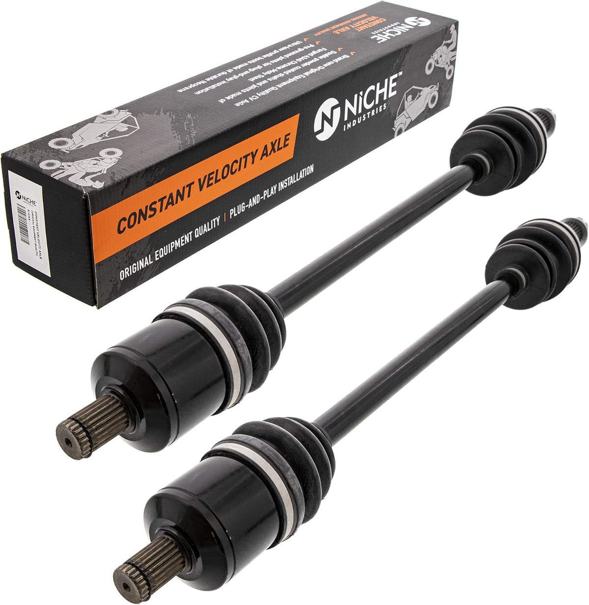 2 Pack CV Axle Drive Shaft for Polaris Ranger 570 Crew 570 ETX EV T26167