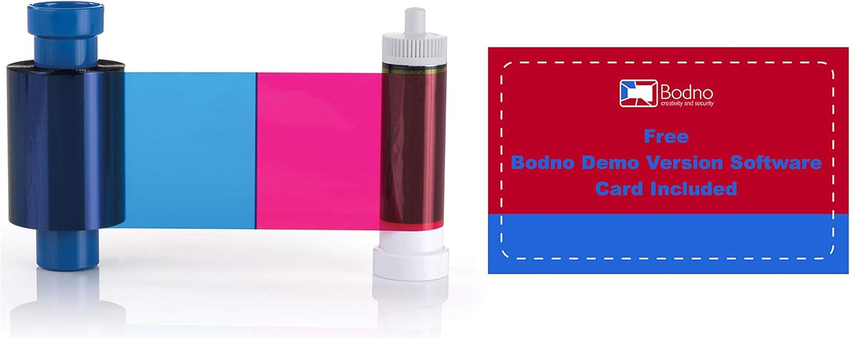 Color Ribbon - YMCKO - 300 Prints G16356