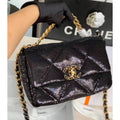 Tweed Flap Bag P75462
