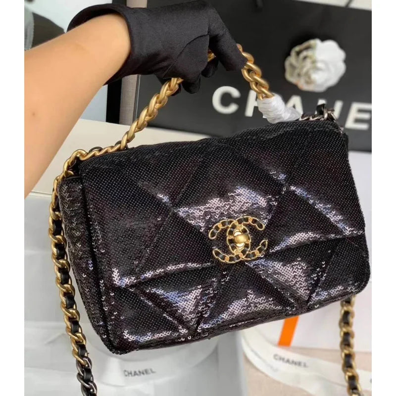 Tweed Flap Bag P75462
