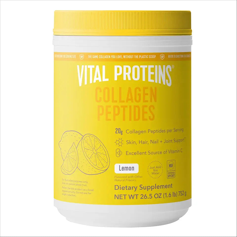 Collagen Peptides Powder Lemon 26.5 Ounce D15865