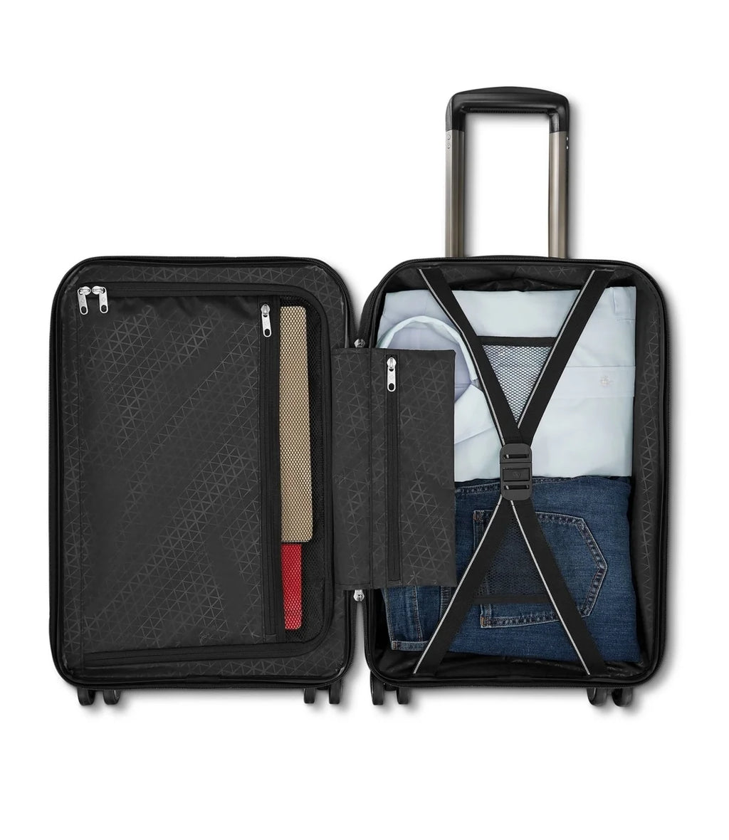 2-Piece Hardside Luggage Set Blue S14384
