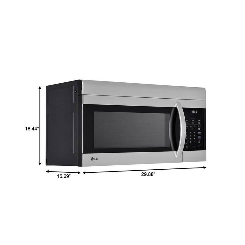 1.7 cu. ft. Stainless Steel Over-the-Range Microwave Oven N123654