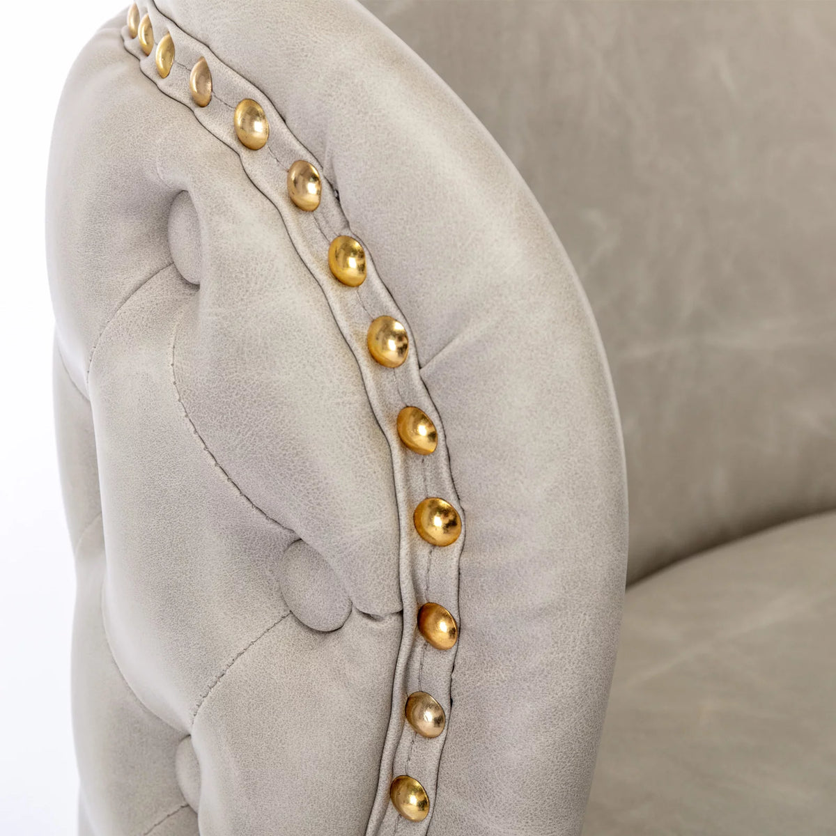 Beige Upholstered Bar Stools Set of 2 M272