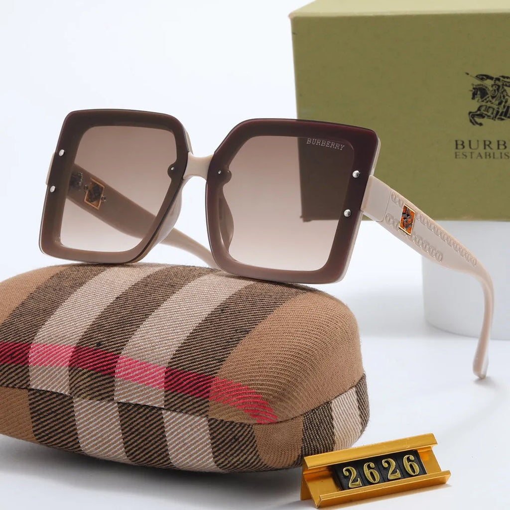 Square Frame Gradient Lens Polarized Sunglasses K291732