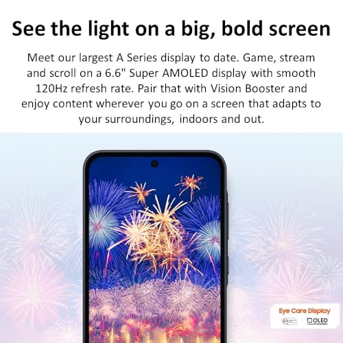 Galaxy A35 5G 128GB 6.6" 120Hz AMOLED 50MP Triple Camera Navy (Renewed) K792