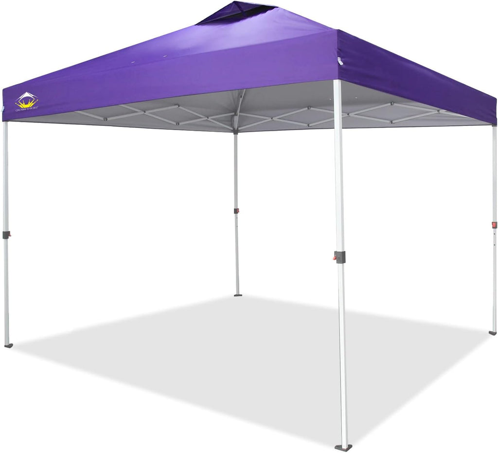 10x10 Pop up Canopy Tent with Wheeled Carry Bag D408