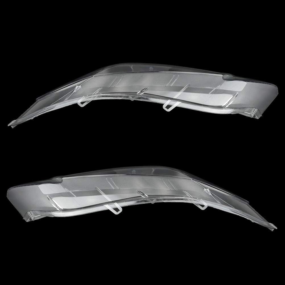 Left+Right Headlight Headlamp Clear Lens Shell Cover E519916
