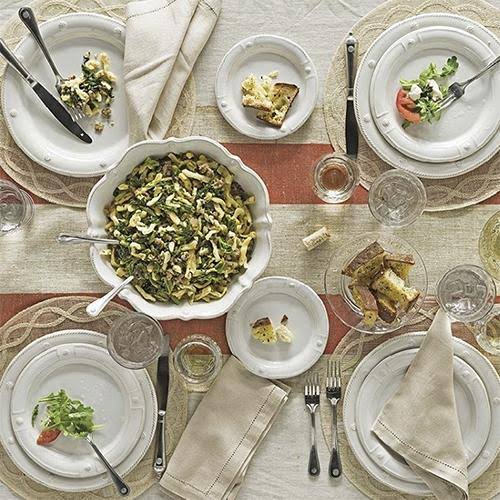 Whitewash Oblong Serving Dish M383597
