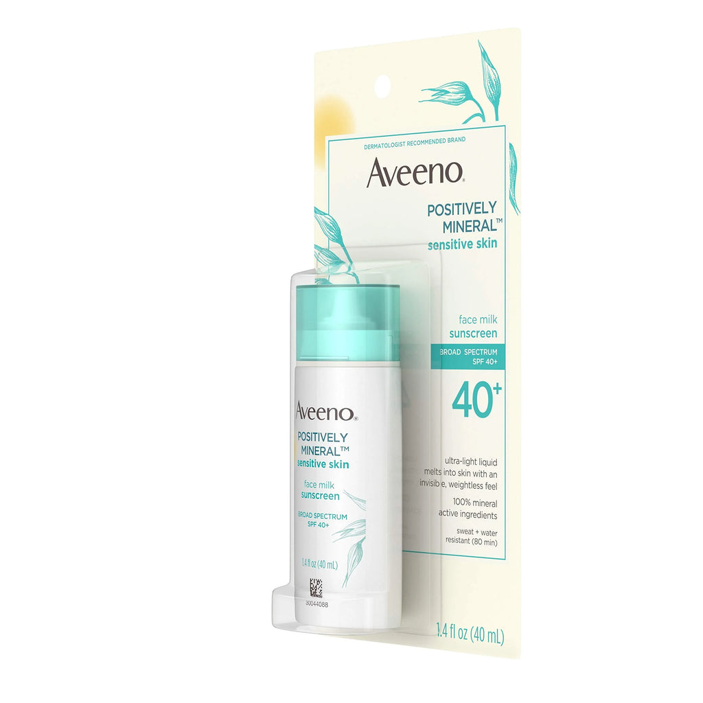 SPF 40+ Zinc Oxide & Titanium Dioxide Oil-Free Facial Sunscreen, 1.4 Fl. Oz W15948