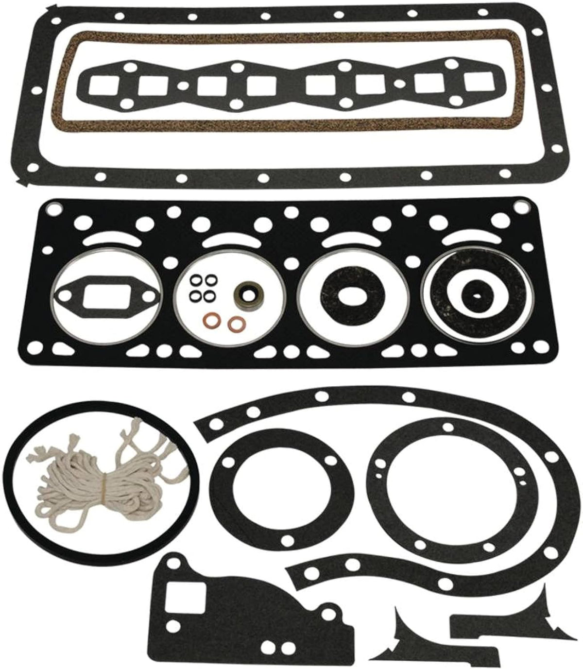 New Gasket Kit Compatible with Massey Ferguson TE20 TO20 TO30 Pack of 2 E55513