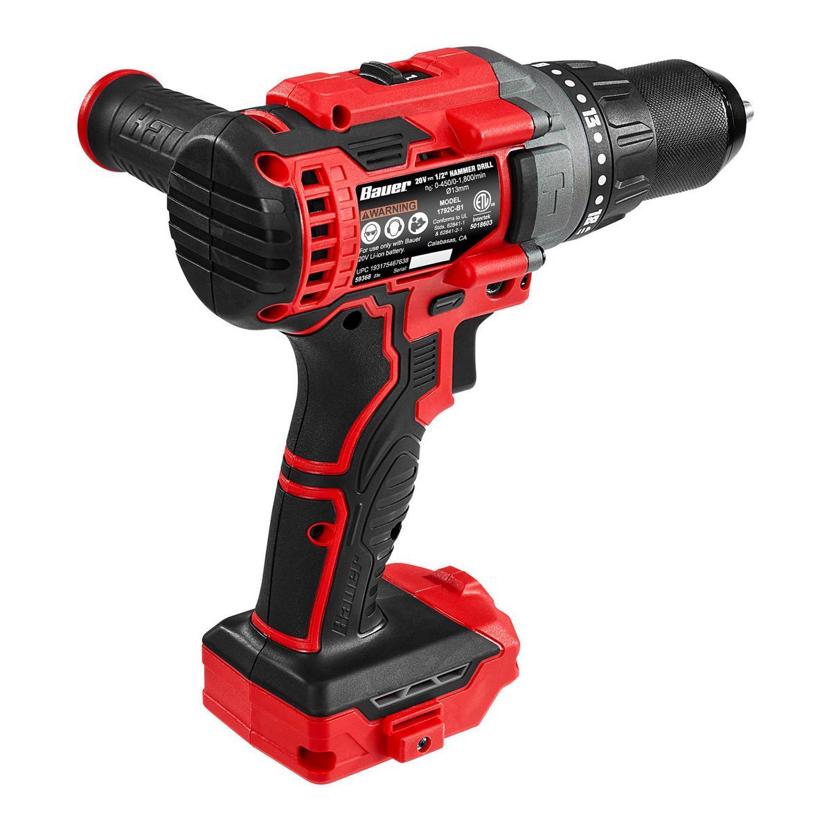 20V Brushless Cordless 1/2 in. Hammer Drill L746336