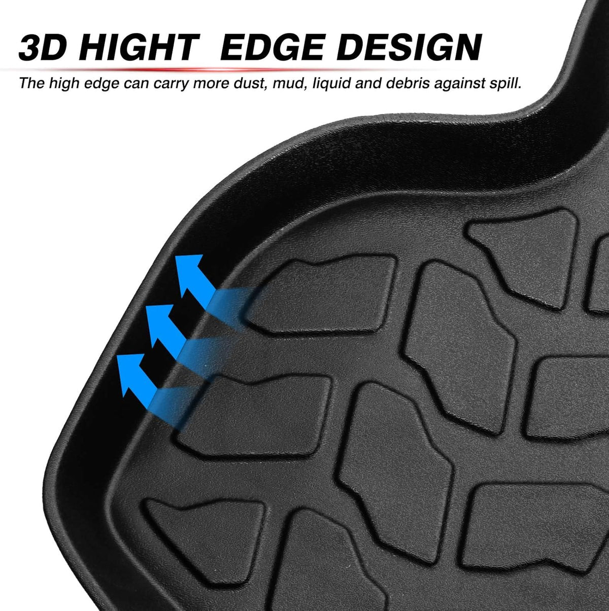 TPO Odourless Non-Slip Car Cargo Mat C7628