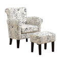 Beige 2 Piece Accent Chair Set E859