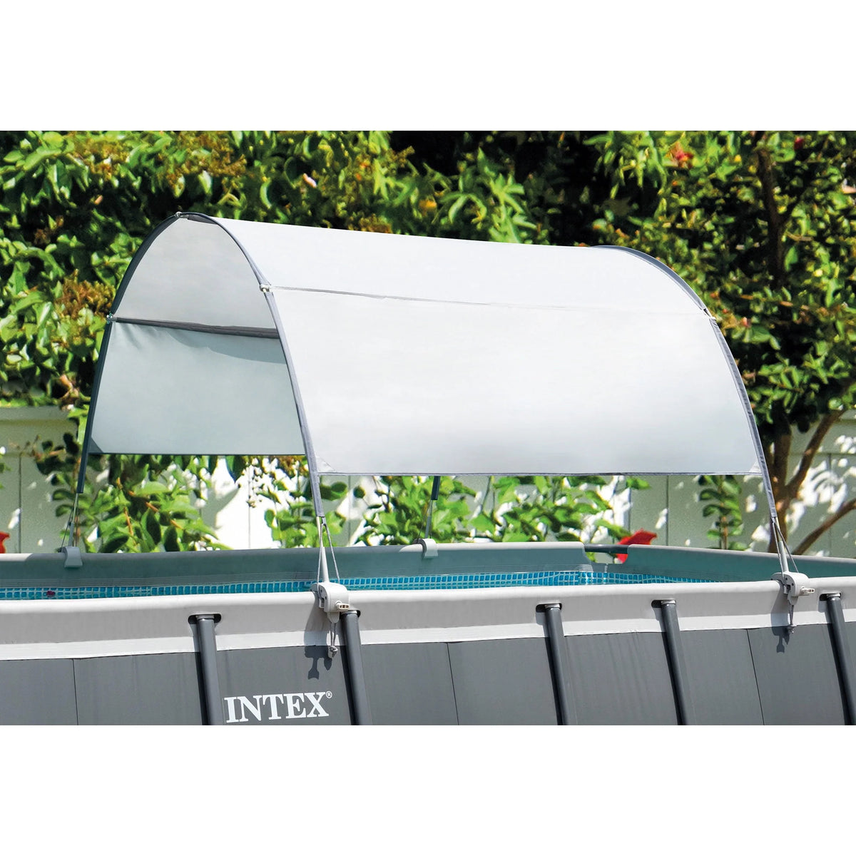 16' x 42 Rectangular Above Ground Swimming Pool Set H995394