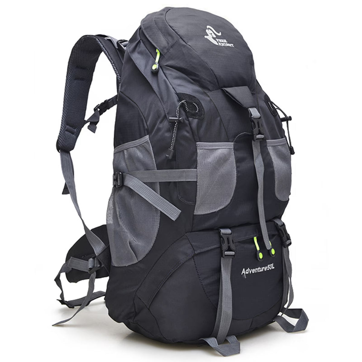 50L Water-resistant Hiking Backpack Daypack J932
