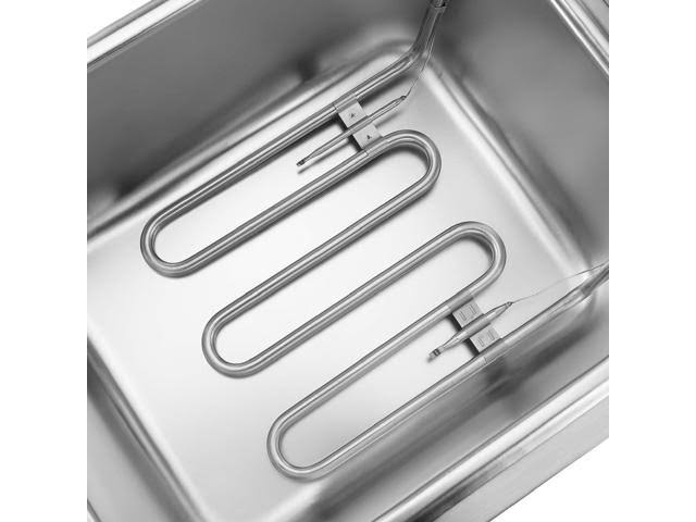 2500W 6 Liter Stainless Steel Electric Deep Fryer with Basket I847247