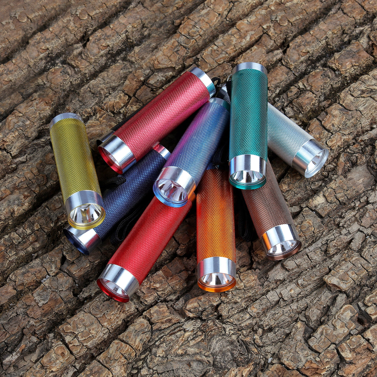LED Flashlights 10-pack 50 Lumens Multicolor H865291