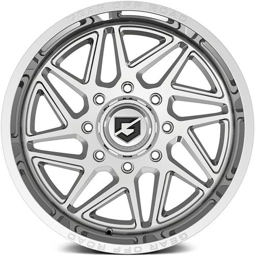 22x10 6x135/6x5.5" +10mm Chrome Wheel Rim 22" Q725