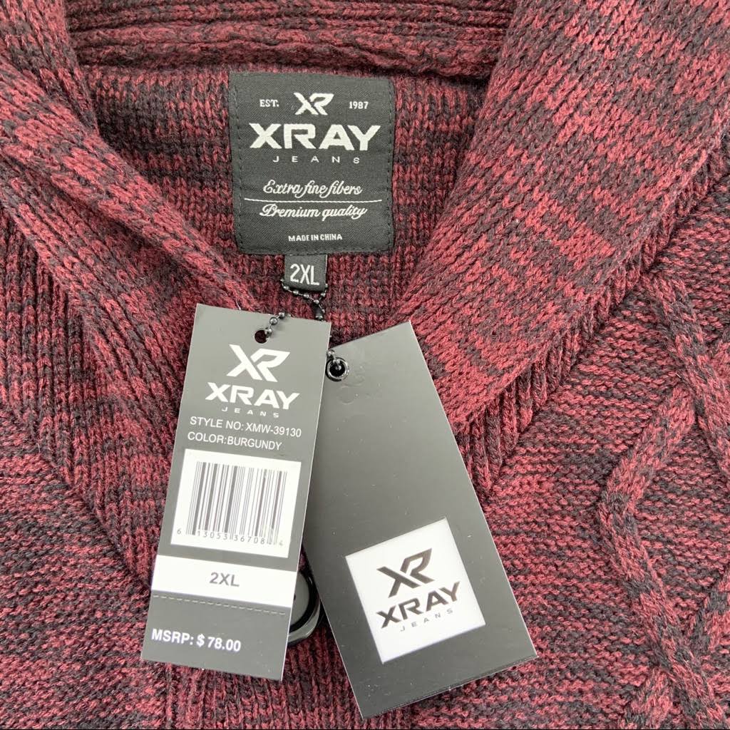 XXL Cable Knit Cardigan W64025