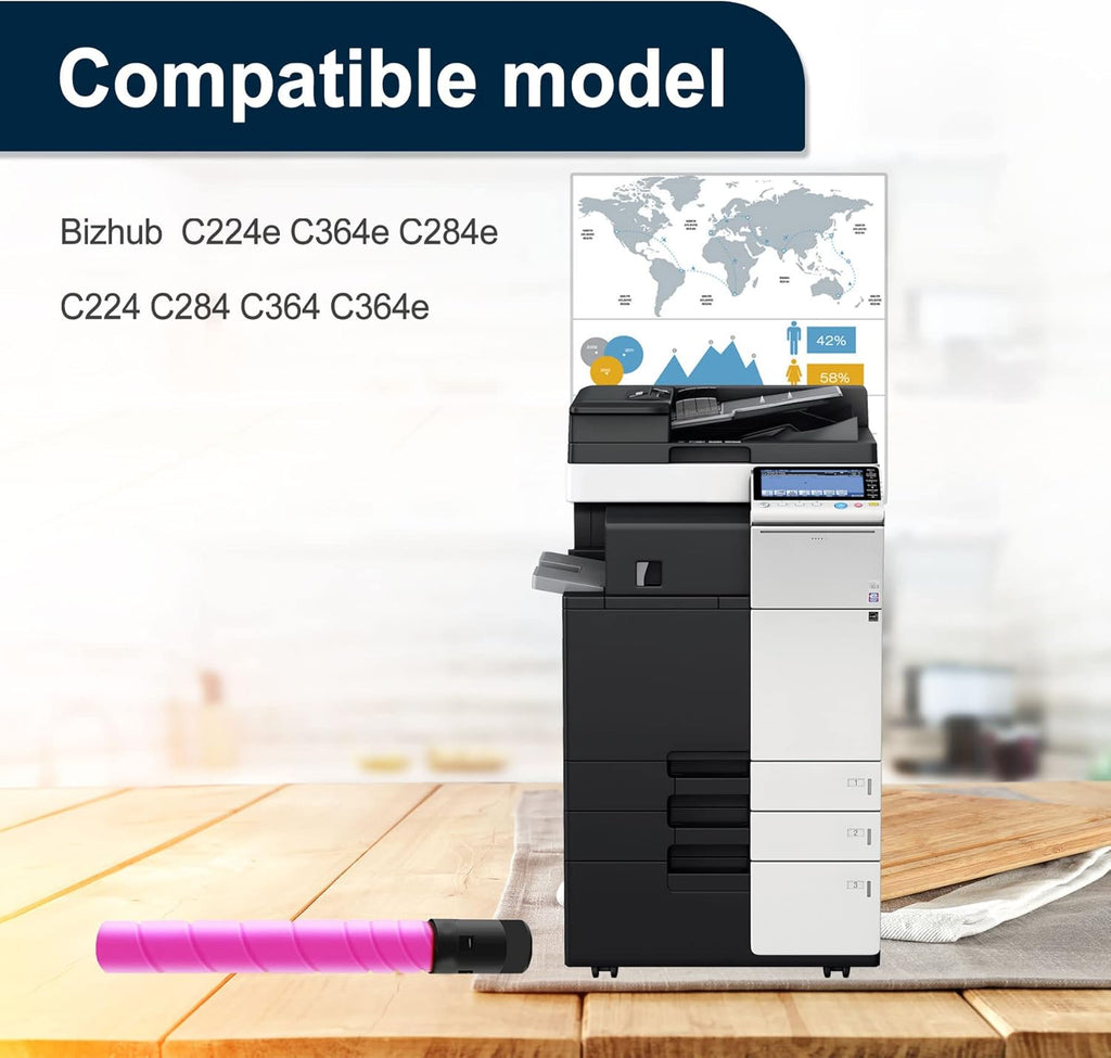 Magenta 2 Packs Compatible Toner Cartridge L161