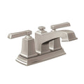 Spot Resist Brushed Nickel Two-Handle Bathroom Faucet P413052